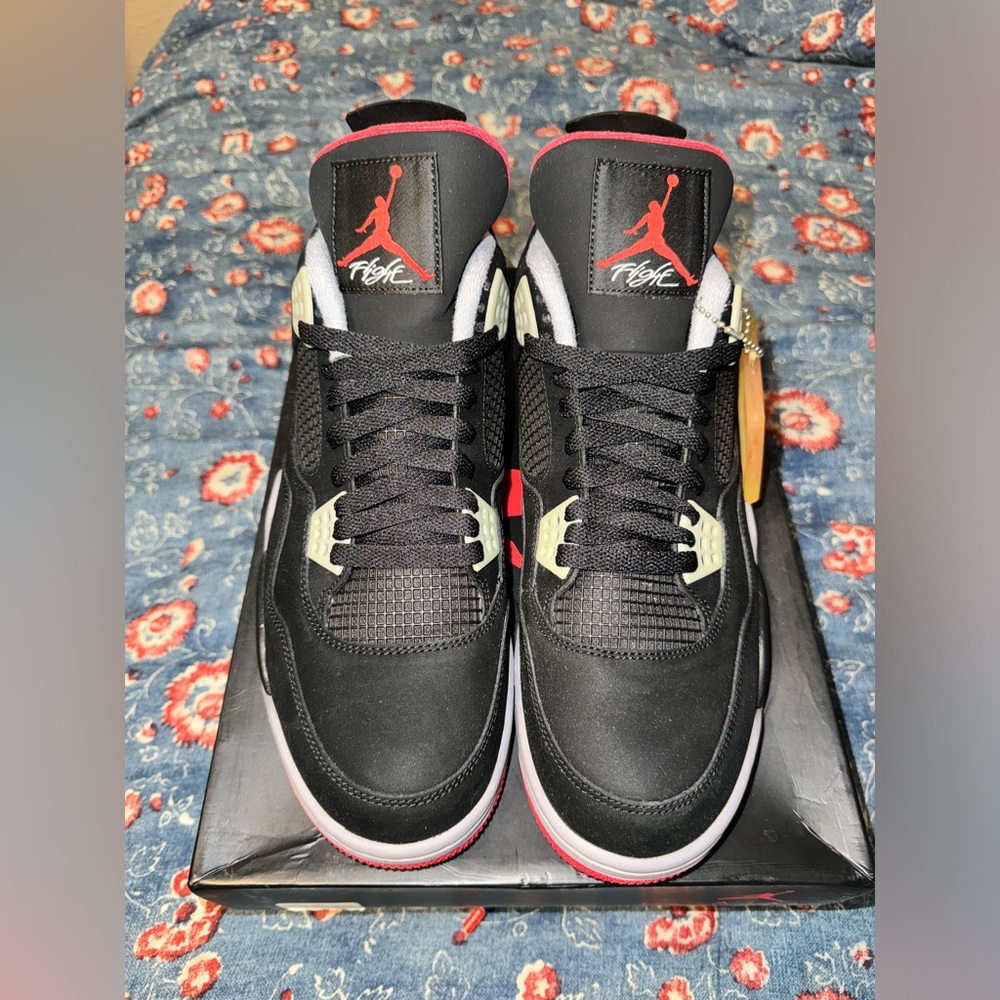 Nike Air Jordan 4 Bred 2012 Sz 13 DEADSTOCK